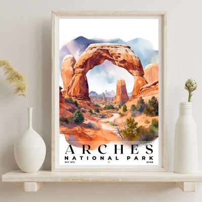 Arches National Park Poster, Travel Art, Office Poster, Home Decor | S4 - image5
